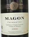 Magon AOC 1er cru 2002